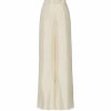 Bridal|Bottoms LAPOINTE | Silky Twill Wide Leg Pant Cream