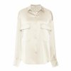 Bridal|Tops LAPOINTE | Satin Button Down Cream