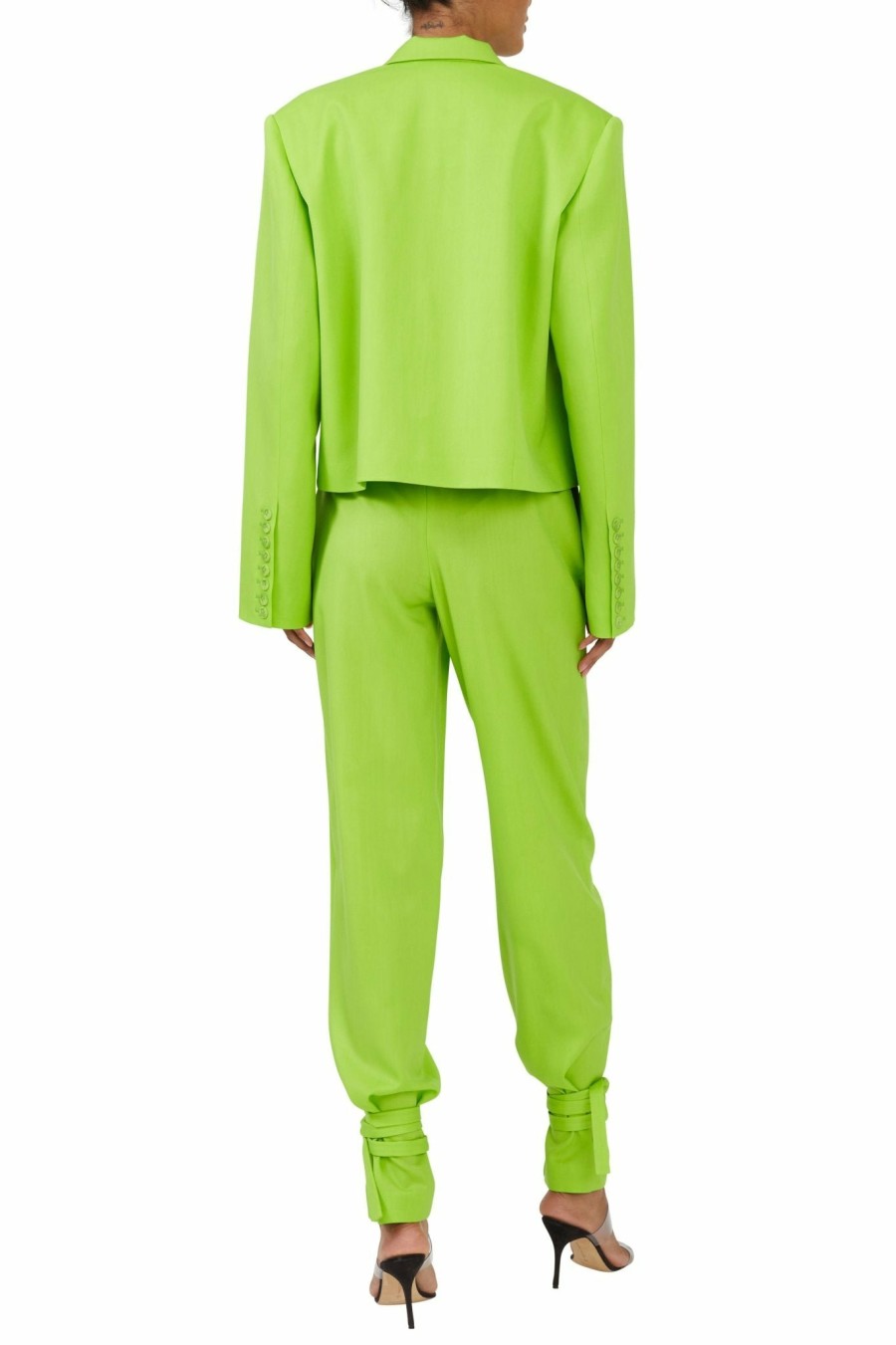 Jackets LAPOINTE | Lightweight Wool Boxy Blazer Neon Green