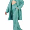 Outerwear LAPOINTE | Faux Leather Boxy Coat Sea Green