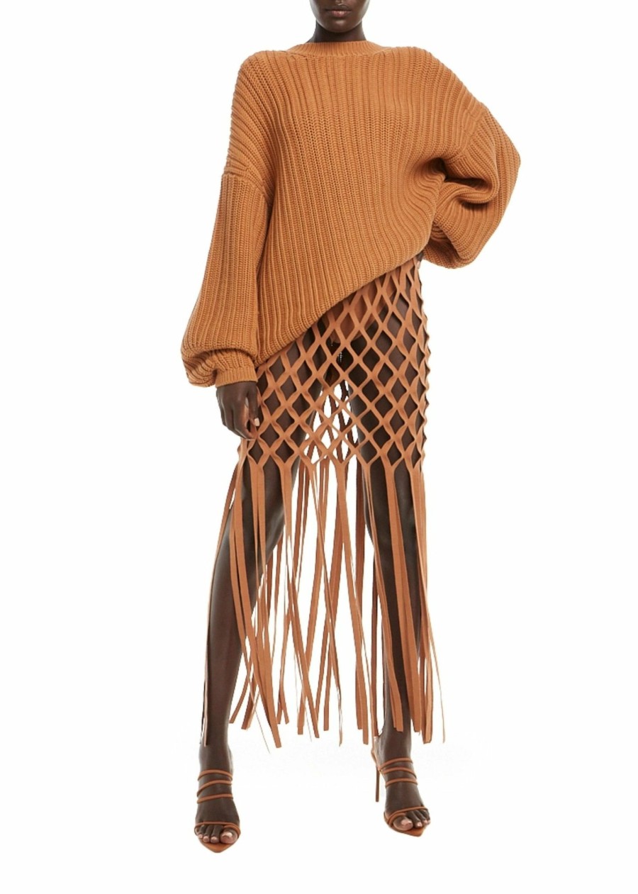 Knitwear|Tops LAPOINTE | Cotton Oversized Sweater Sienna