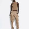 Bottoms LAPOINTE | Wool Tapered Utility Pant Taupe