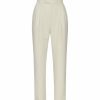 Bridal|Bottoms LAPOINTE | Matte Crepe Trouser Cream