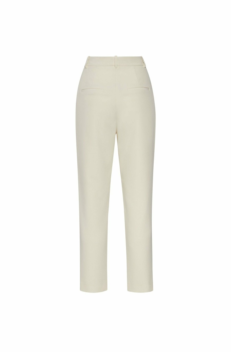 Bridal|Bottoms LAPOINTE | Matte Crepe Trouser Cream