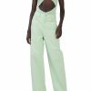 Bottoms LAPOINTE | Stretch Cotton Twill Slouchy Pant Aloe