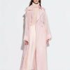 Outerwear LAPOINTE | Organza Trench Light Pink