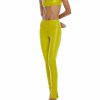 Tops LAPOINTE | Faux Leather Scoop Bra Chartreuse