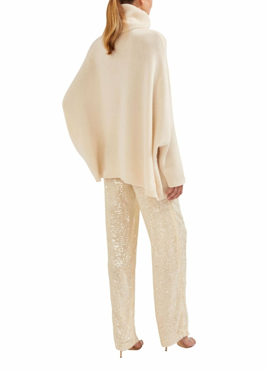 Bridal|Bottoms LAPOINTE | Sequin Trouser Cream