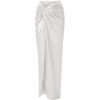 Bottoms LAPOINTE | Faux Leather Sarong White