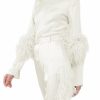 Bridal|Accessories|Feathers LAPOINTE | Large Feather Cuffs Cream