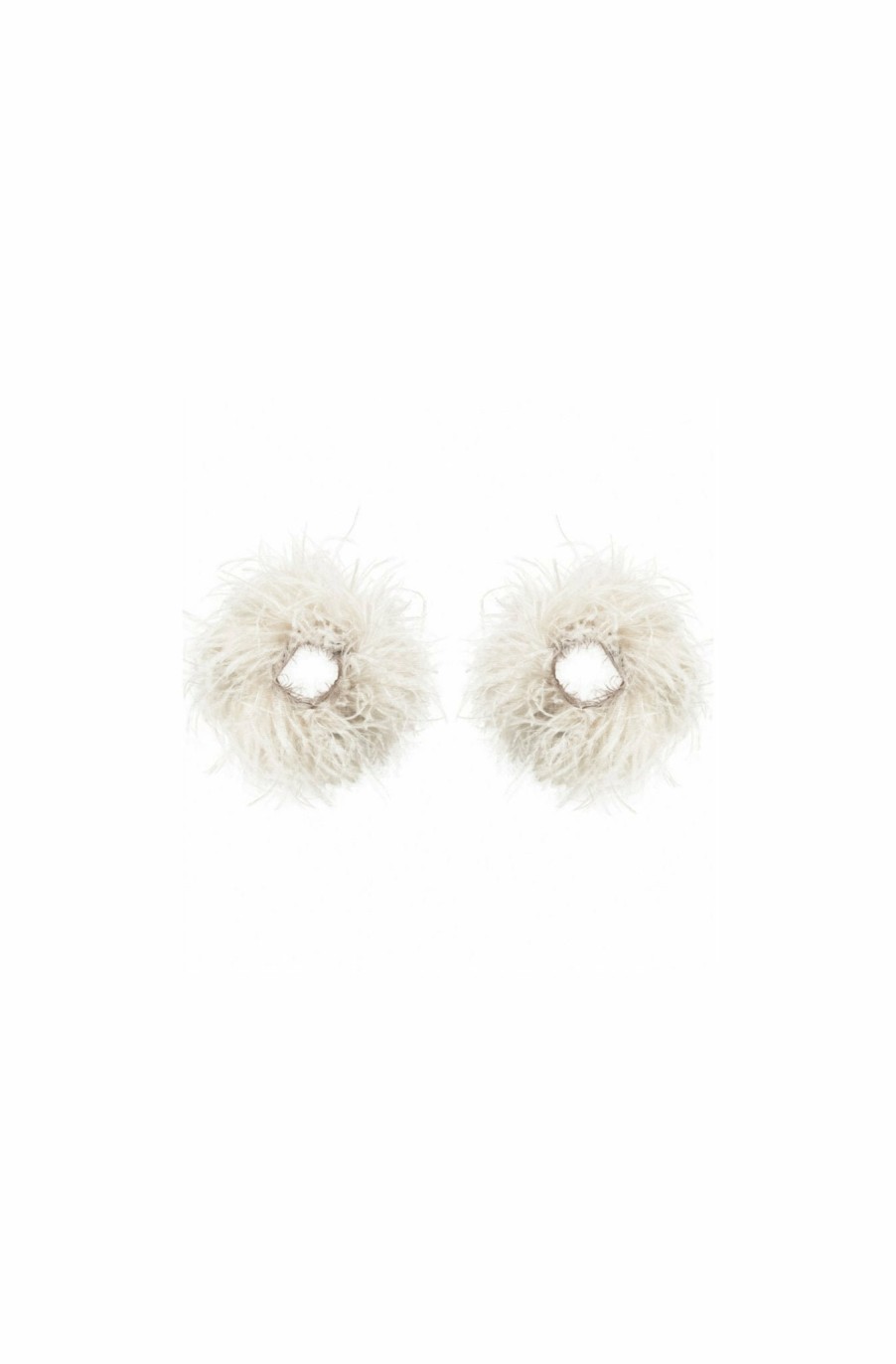 Bridal|Accessories|Feathers LAPOINTE | Large Feather Cuffs Cream