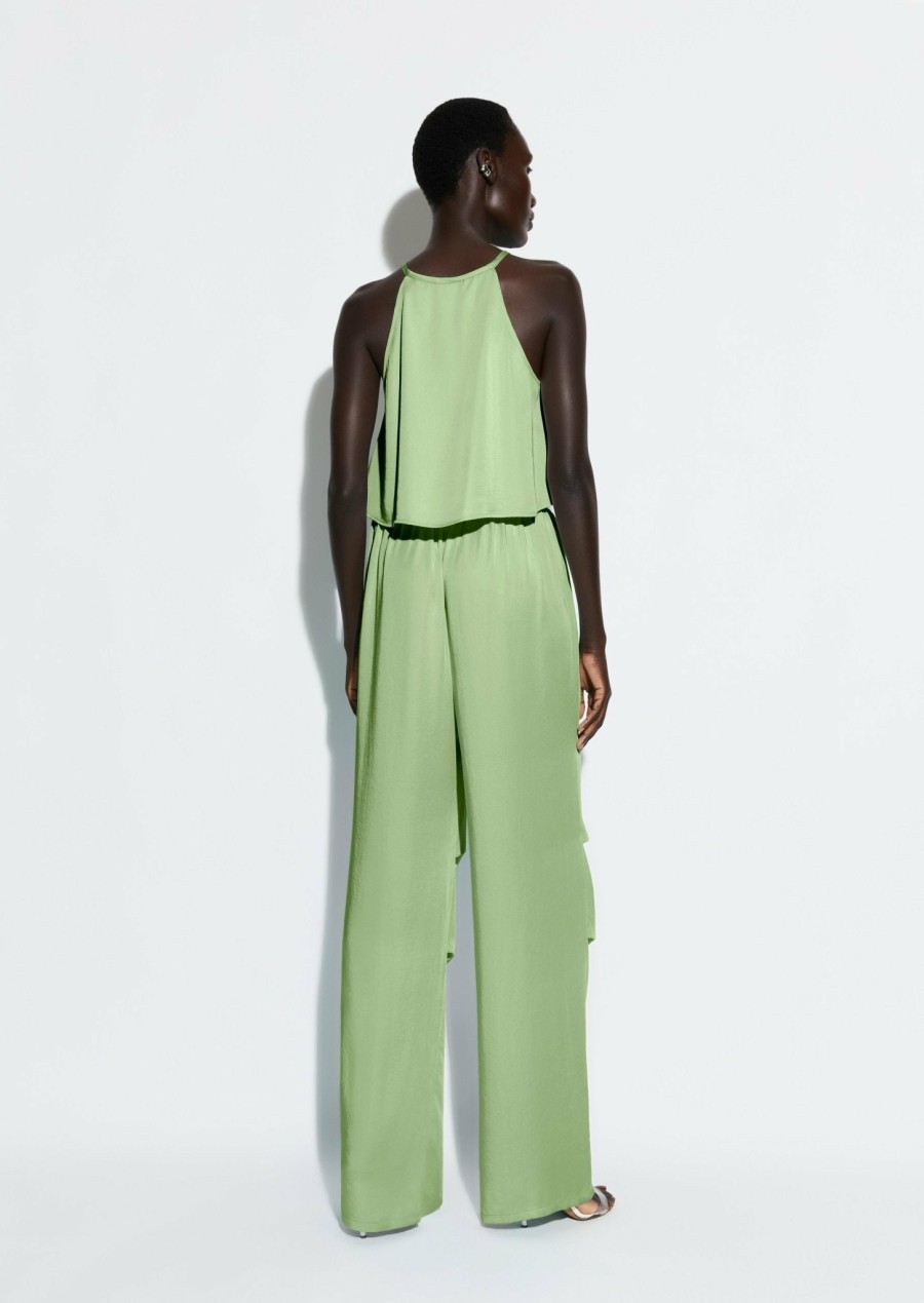 Bottoms LAPOINTE | Satin Bungee Pant Olive