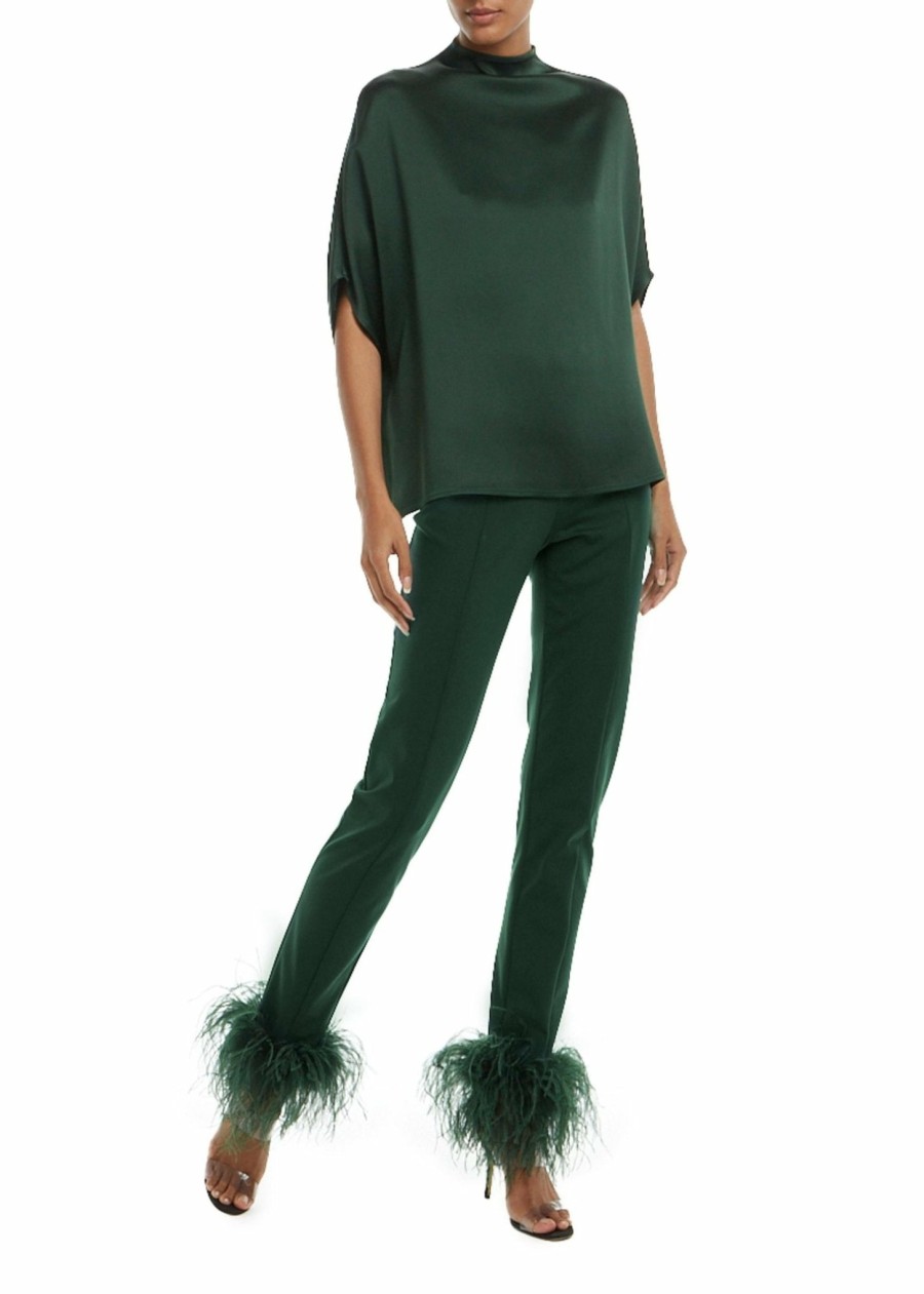 Feathers|Bottoms LAPOINTE | Scuba Legging With Feathers Forest