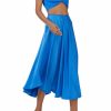 Bottoms LAPOINTE | Satin Handkerchief Skirt Astral