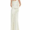 Bridal|Feathers|Bottoms LAPOINTE | Feather Asymmetrical Skirt Cream