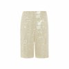 Bridal|Bottoms LAPOINTE | Sequin High Waisted Short Cream