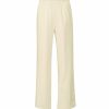 Bridal|Bottoms LAPOINTE | Satin Elastic Waist Pant Cream