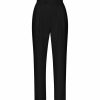 Bottoms LAPOINTE | Matte Crepe Trouser Black