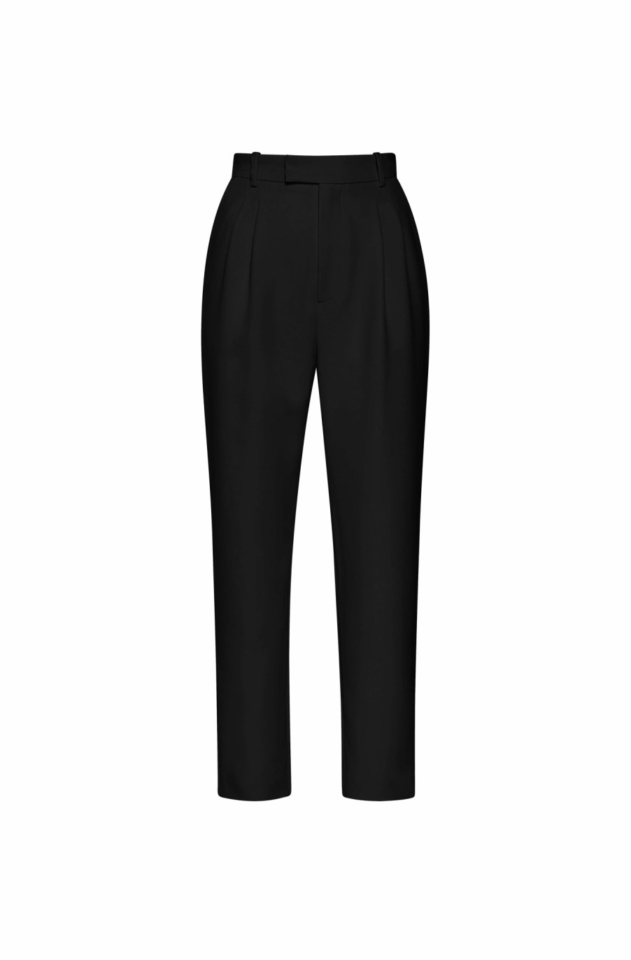 Bottoms LAPOINTE | Matte Crepe Trouser Black