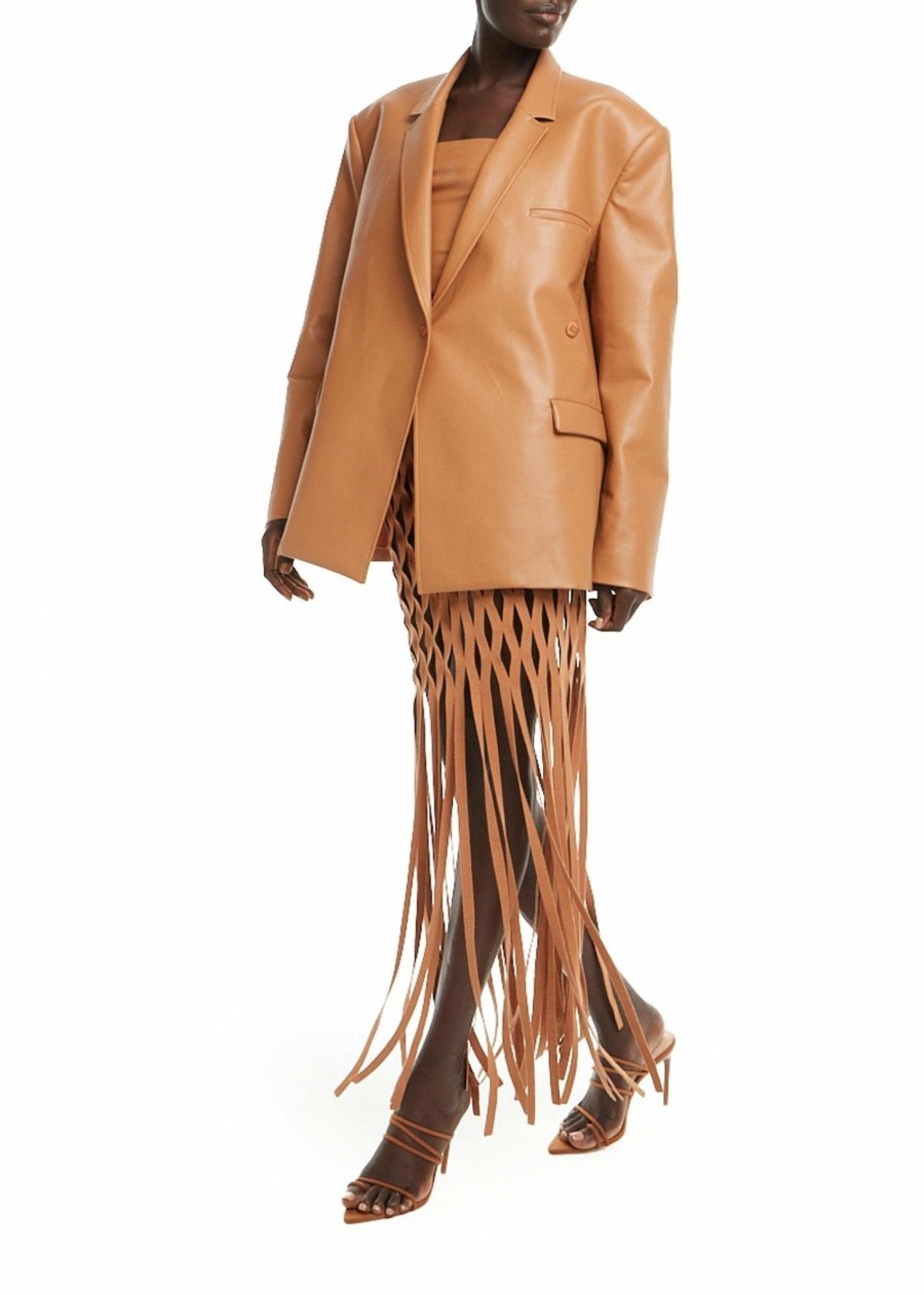 Jackets LAPOINTE | Faux Leather Wrap Blazer Sienna