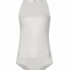 Tops LAPOINTE | Faux Leather Bodysuit White