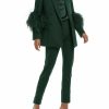 Jackets|Feathers LAPOINTE | Scuba Blazer With Feathers Forest